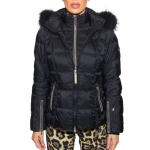 Sanne-d Hooded Quilted Jacket M