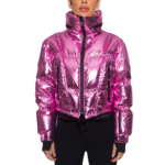 Metallic Valsorey Short Down Ski Jacket 42