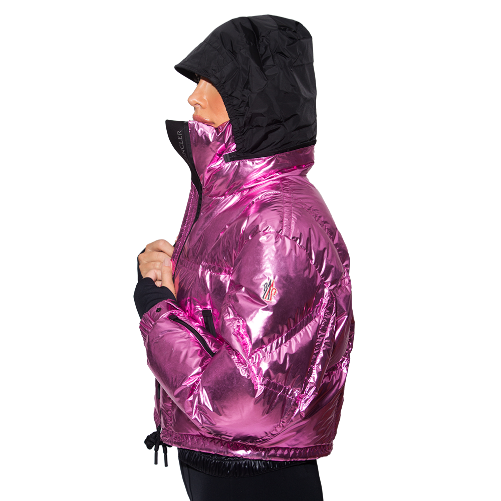 Moncler Ski Metallic Valsorey Short Down Jacket 2
