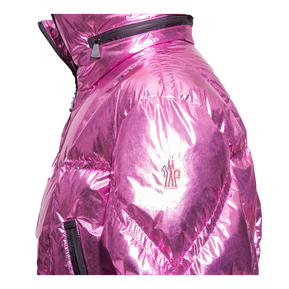 Moncler Ski Metallic Valsorey Short Down Jacket 4